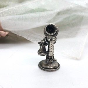 Vintage Sterling Silver Candlestick Phone